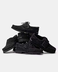 Dark Tonal Preppy Boots Image 1