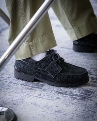 Dark Tonal Preppy Boots Image 2