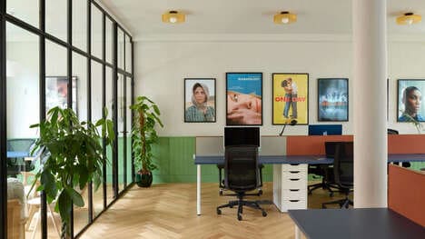 Mid-Century Tonal Cozy Offices