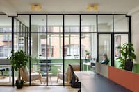 Mid-Century Tonal Cozy Offices Image 2