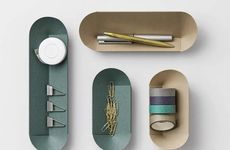 Recycled Paper-Made Desktop Organizers