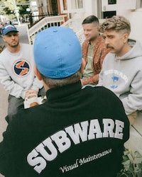 90s Graffiti Culture-Inspired Streetwear Image 1