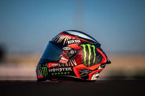 Energy Drink-Branded Helmets