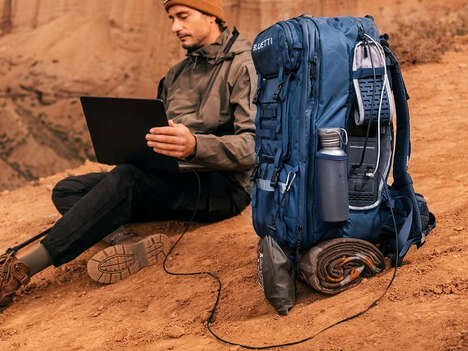 Solar Generator-Integrated Backpacks