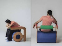 Dynamic Typeface-Like Chairs Image 1
