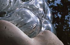 Stone Vaulting Glass Sculptures