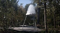 Stone Vaulting Glass Sculptures Image 4
