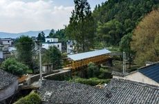 Sheltered Timber Chinese Bridges