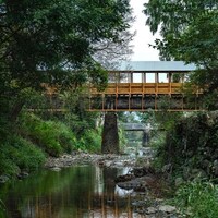 Sheltered Timber Chinese Bridges Image 2