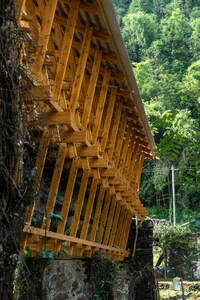 Sheltered Timber Chinese Bridges Image 3