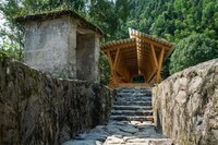 Sheltered Timber Chinese Bridges Image 4