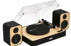 Bamboo-Made Music Turntables