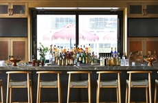 Expansive Contemporary Bars