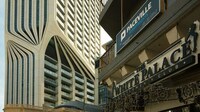 Nightlife Nestled Tower Buildings Image 3