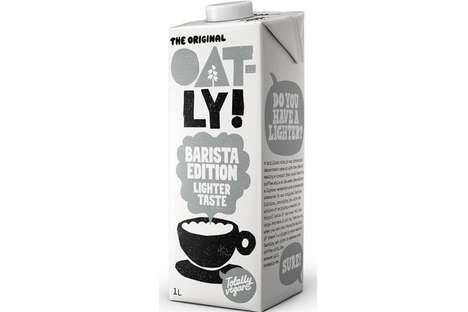 Light Plant-Based Barista Milks