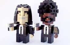 Pixelated LEGO Icons