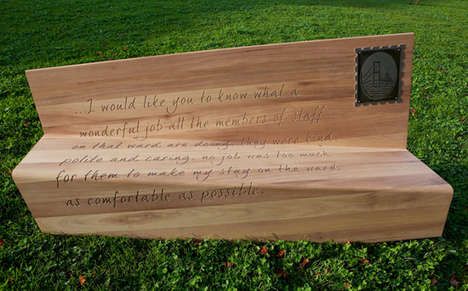 Inscribed Outdoor Seating