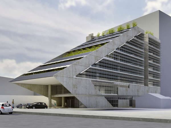 Modern Ziggurat Architecture