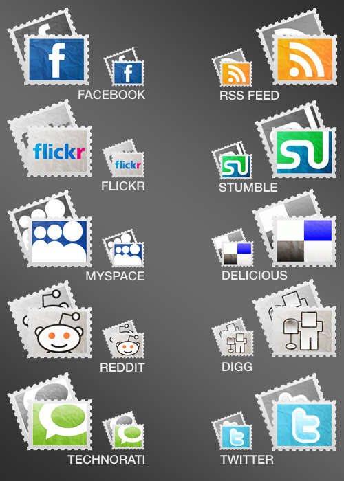 Social Media Stamps