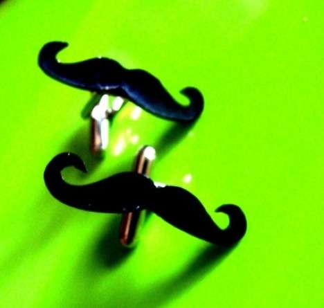 Mustache Cufflinks
