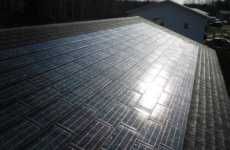 Sleek Solar Shingle Power