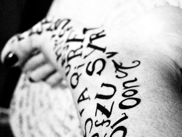 CAPTCHA Body Art