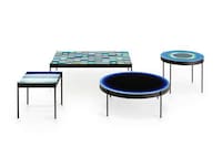Sunset-Inspired Printed Glass Furniture Image 2