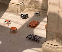 Sunset-Inspired Printed Glass Furniture Image 3