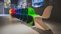 Fiberglass Mid-Century Chairs Image 3