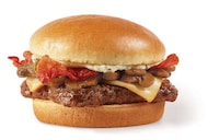 Roasted Mushroom Bacon Cheeseburgers Image 1