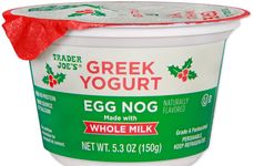 Festive Egg Nog Yogurts