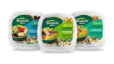 Topping-Packed Salad Bowls