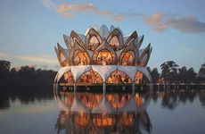 Floral Architecture Floating Restaurants