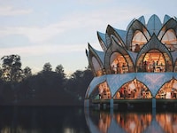Floral Architecture Floating Restaurants Image 2
