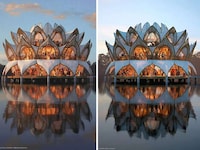 Floral Architecture Floating Restaurants Image 3