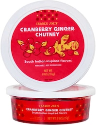 Seasonal Cranberry Ginger Chutneys