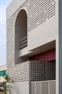 Perforated Facade Compact Residences