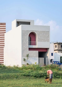 Perforated Facade Compact Residences Image 3