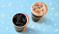 Icy Winter Cafe Menus Image 1
