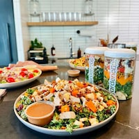 Convenience-Focused Salad Jars
