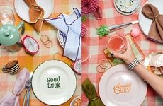 Colorful Enamelware Plates