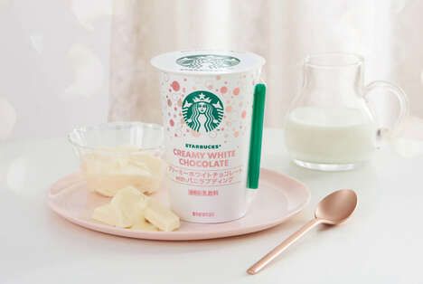 Creamy White Chocolate Drinks