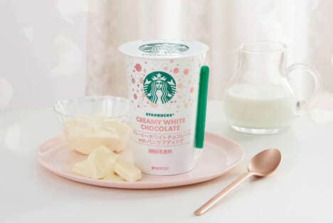 Creamy White Chocolate Drinks