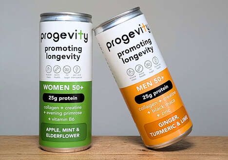 Senior-Targeted Protein Drinks