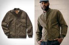 Militant Suede Bomber Jackets