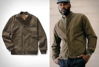 Militant Suede Bomber Jackets Image 1