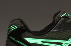 Glowing Luminous Technical Sneakers