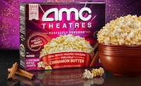 Sweet Cinnamon Popcorn Snacks