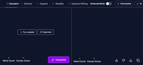 Human-Like AI Text