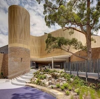 Perforated Facade School Exteriors Image 2